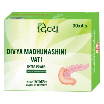 Divya Madhunashni Vati Extra Power - 60 g (120 Tablets)