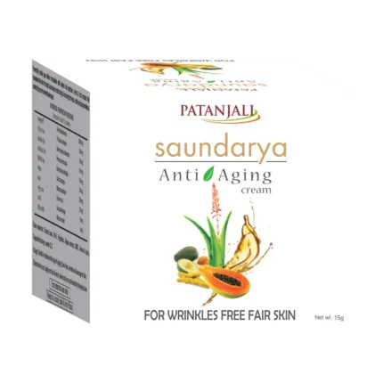 Patanjali Saundarya Anti Aging Cream 15gm