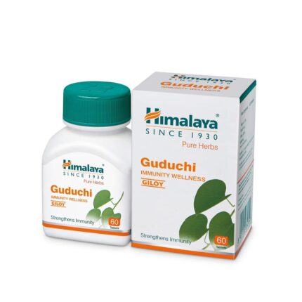 Himalaya Pure Herbs Guduchi Strengthens Giloy, 60 Count
