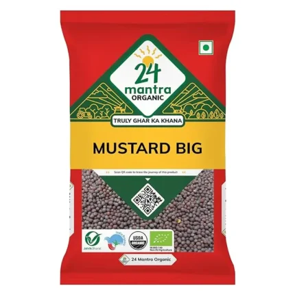 24 Mantra Organic Mustard Seeds Big - 100gms