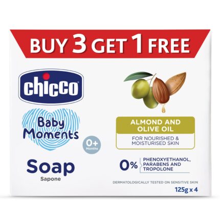 Chicco Baby Moments Soap 125g Buy 3 Get 1 Free