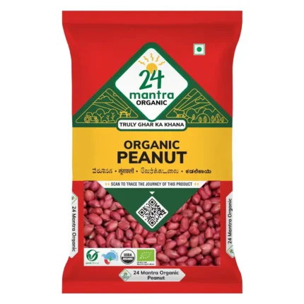 24 Mantra Organic Raw Peanut/Moongphali 500 gm