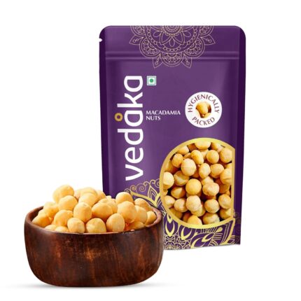 Vedaka Premium Whole Macadamia Nuts - 250 Gm