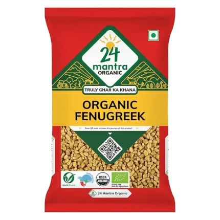 24 Mantra Organic Fenugreek Seeds - 100gms