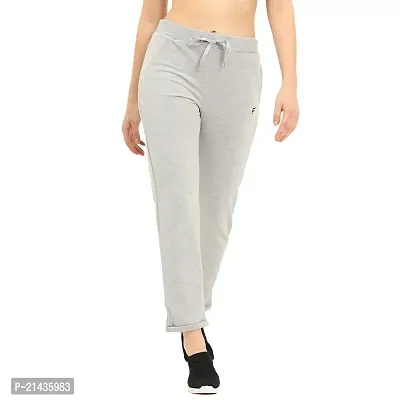 Women's Fleece Casual Track Pant_Ladies Sports Lower Wear Pants