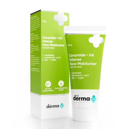 The Derma Co Ceramide + HA Intense Moisturizer Cream With Hyaluronic Acid - 50 g
